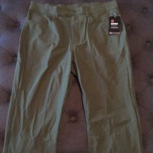 Flex pants   Olive green.